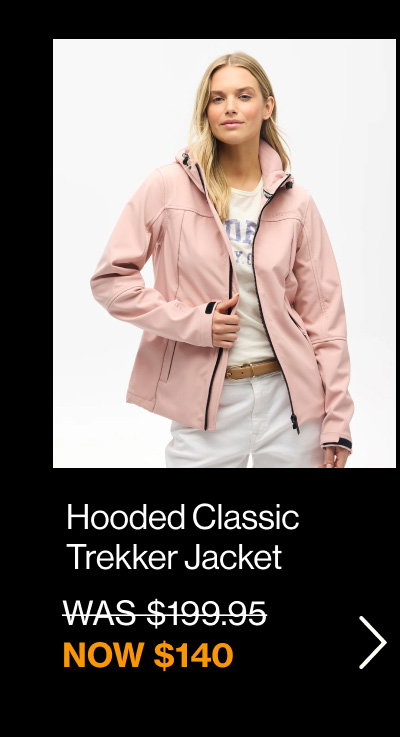 Hooded Classic Trekker Slim Fit Jacket