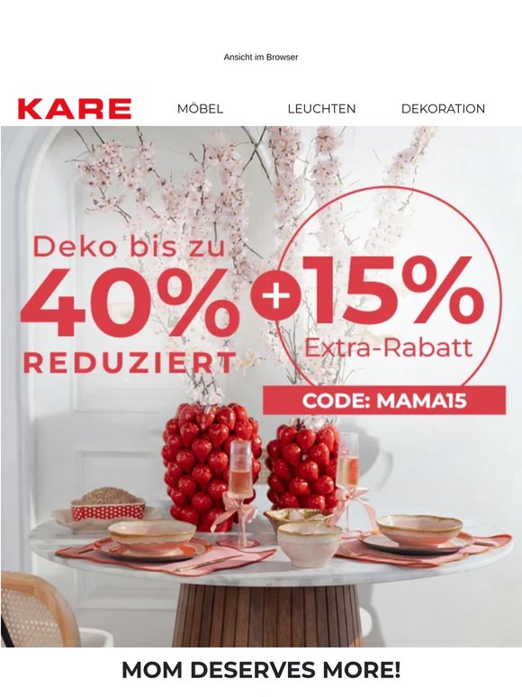 Nur noch bis Sonntag! 💝 -15% auf alle Accessoires.