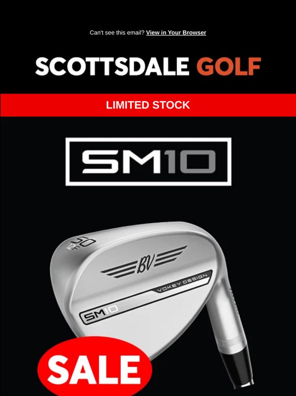 🚨 SALE | Titlest Vokey SM10 Wedges ⛳