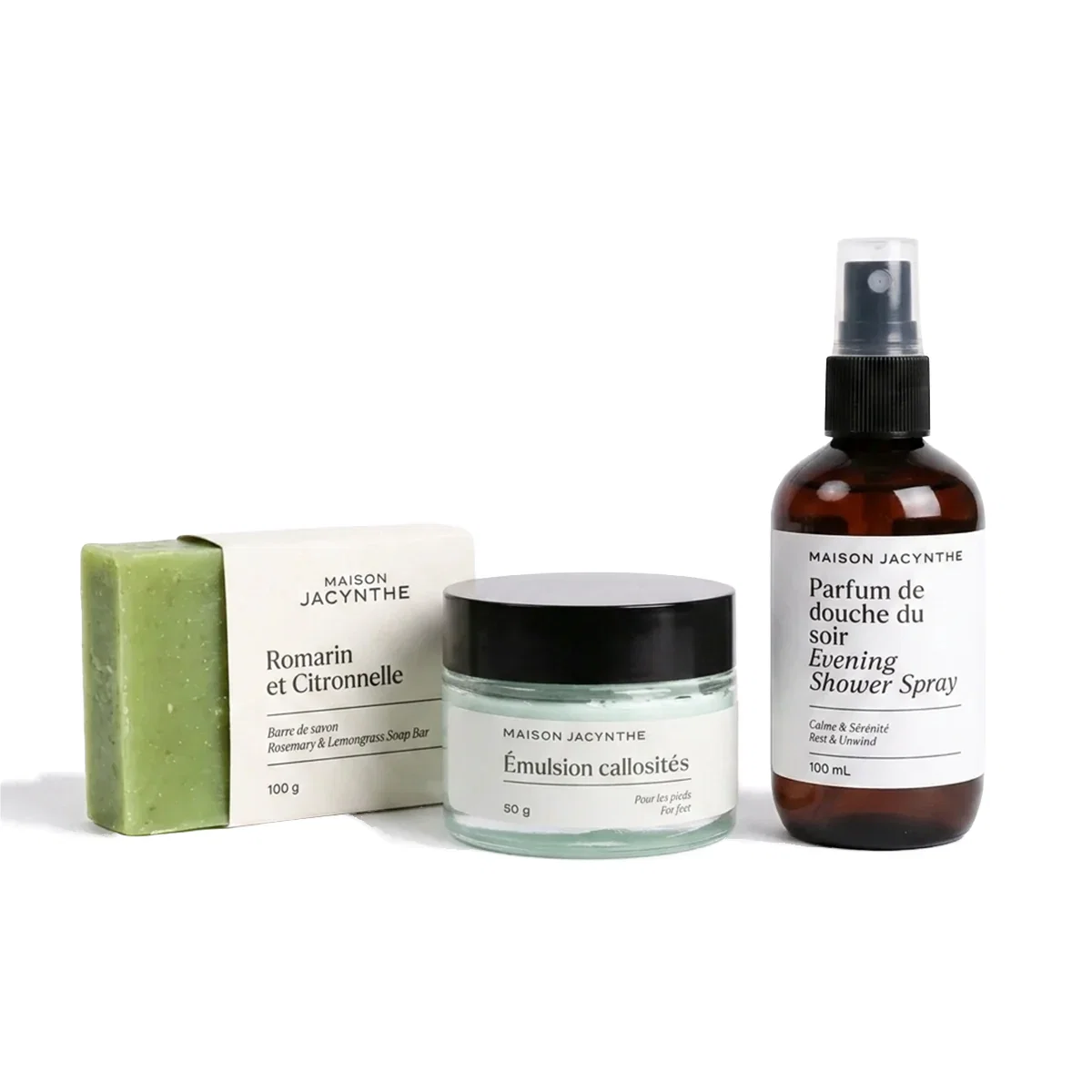 Image of Trio douche du soir