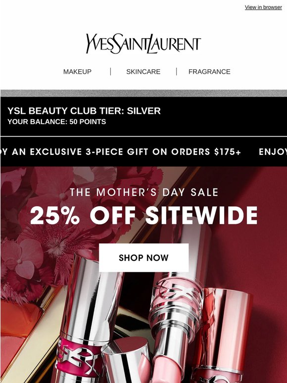 25% OFF Sitewide Ends Soon