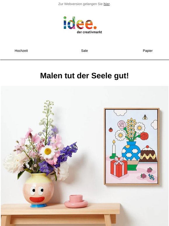 Gestresst & ausgelaugt? Malen wirkt Wunder! 🎨