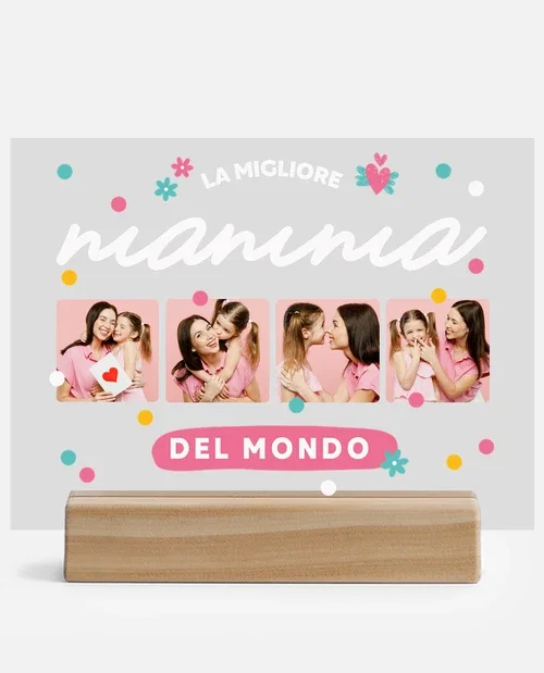 Stampa su plexiglas foto la migliore mamma 