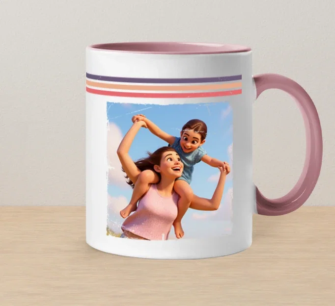 Tazza Foto Effetto animazione 3d