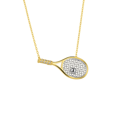 Racket Necklace