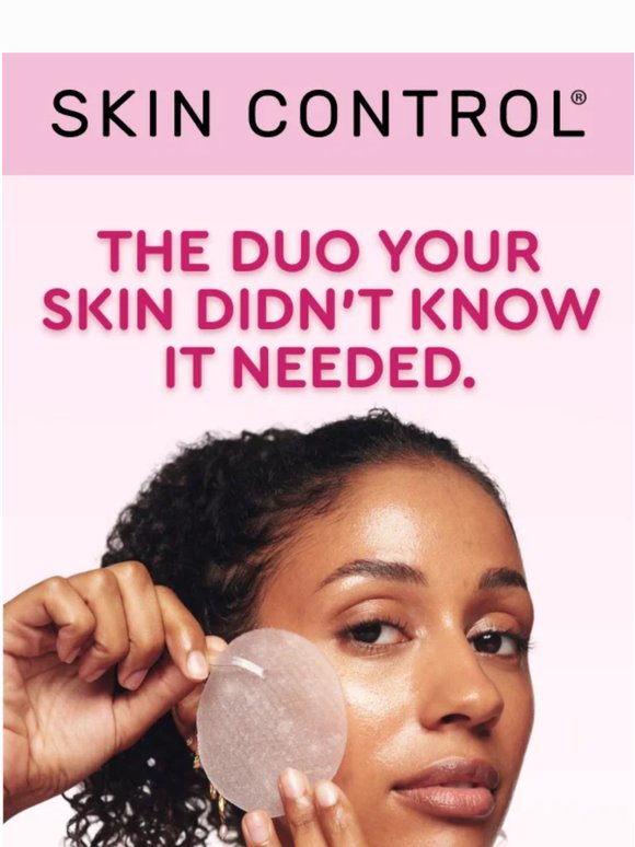 The duo your skin didn't know it needed.