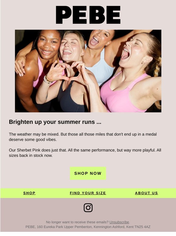 Sherbet Pink is Back!! Shop the Drop