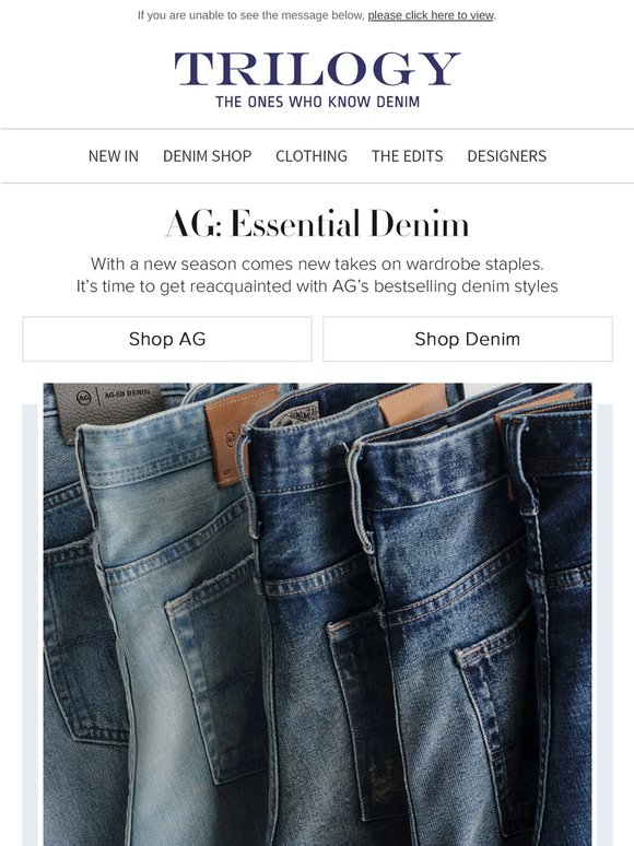 AG: Essential Denim