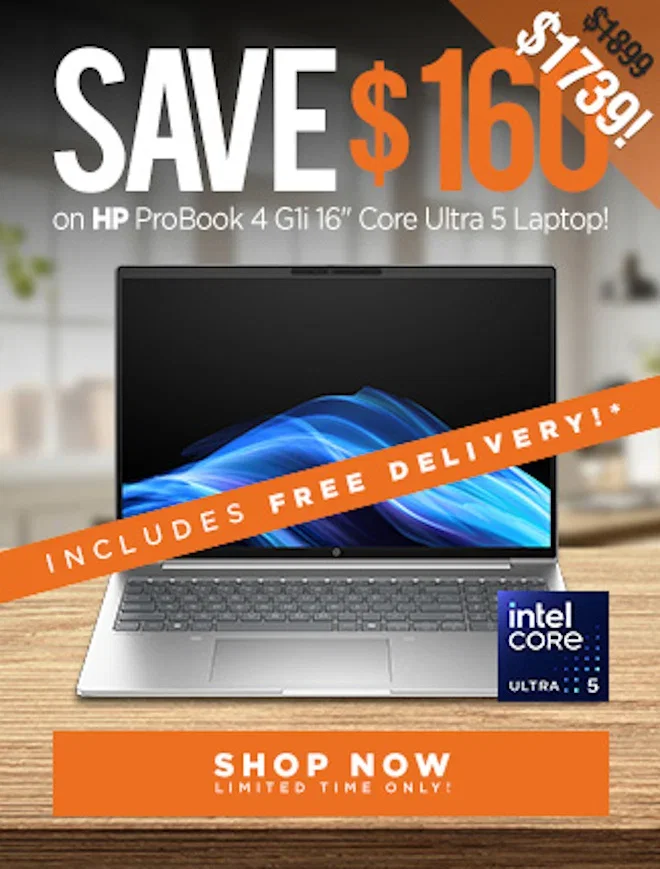 SAVE HP ProBook 4 G1i 16" U5 Laptop