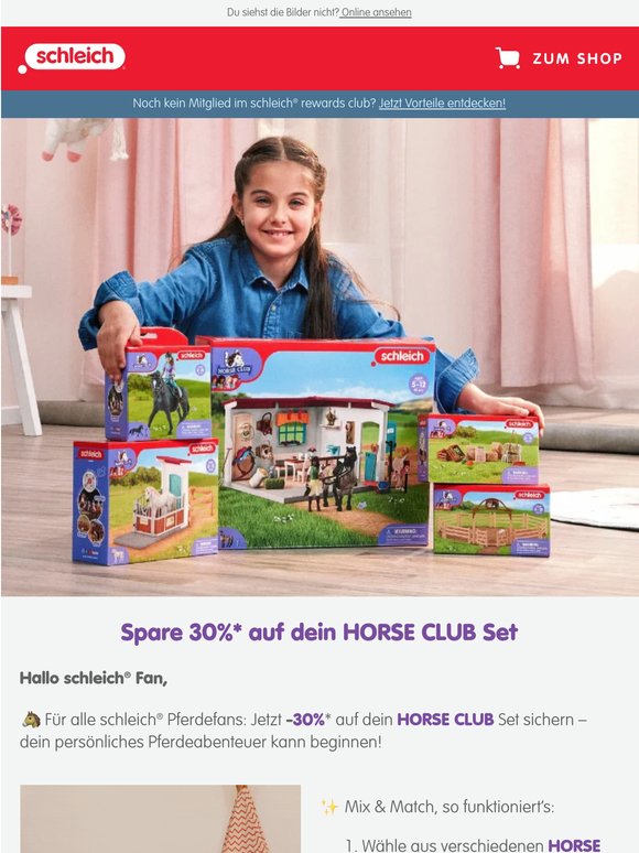🐴 30%* sparen: Stelle dein HORSE CLUB Set jetzt selbst zusammen