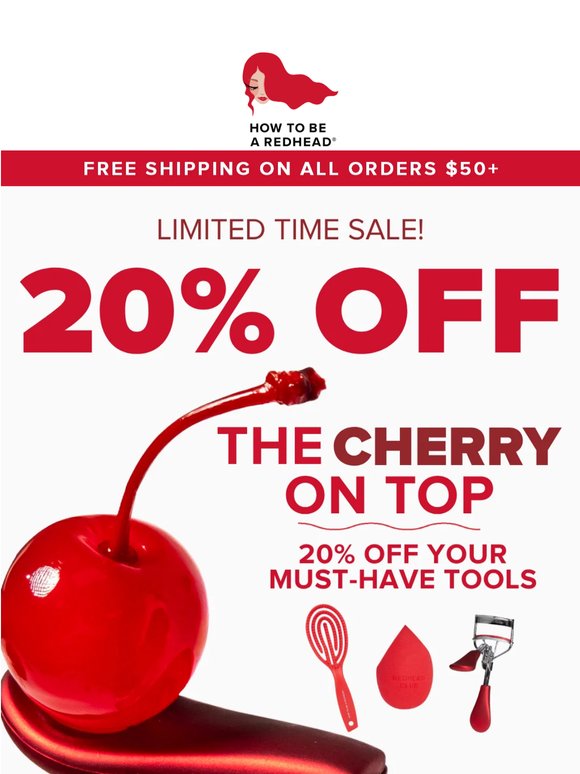 Your Beauty Tools, Now 20% Off ‼️