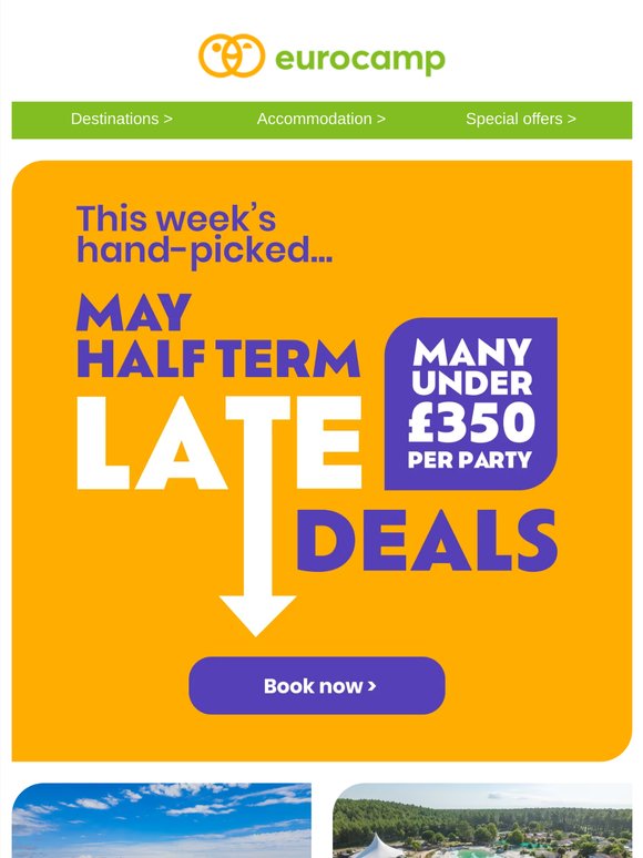 There's still time to save on May Half Term!