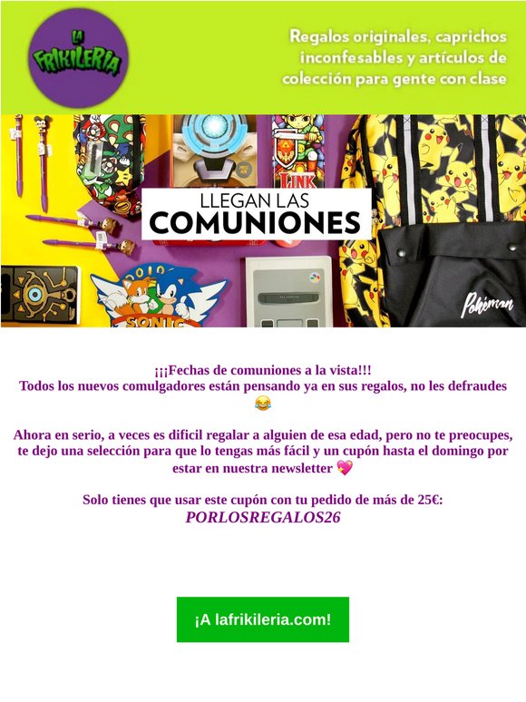 Cientos de niños cada año comulgan por los regalos 🎁