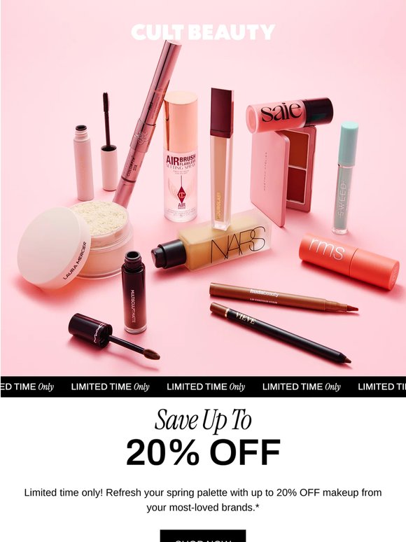 Up to 20% OFF starts now!