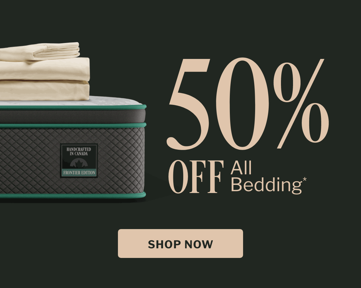 50% OFF All Bedding