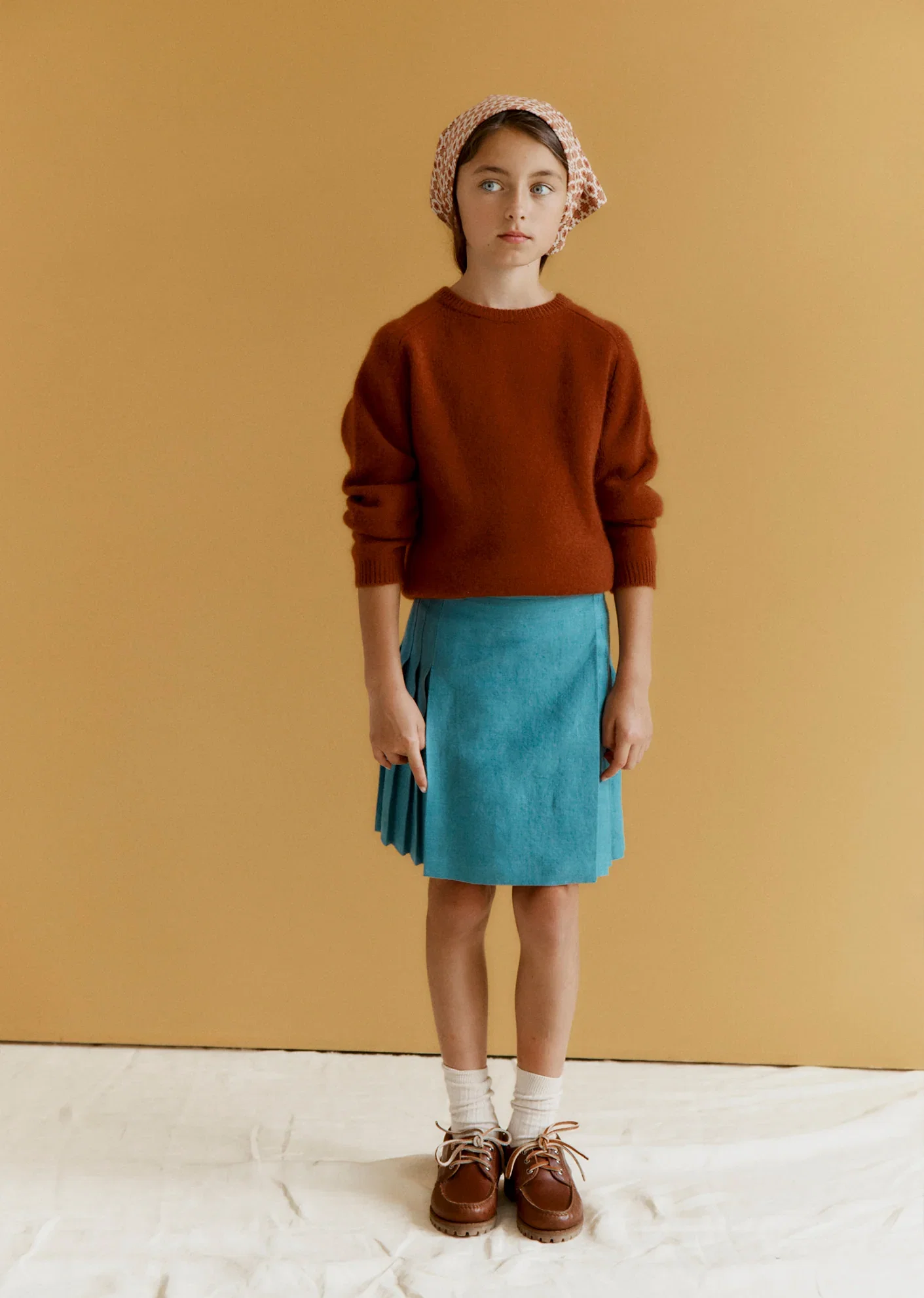Image of POA CHILDREN'S CASHMERE JUMPER - CINNAMON