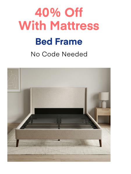 40% Off with Mattress Bed Frame No Code Needed