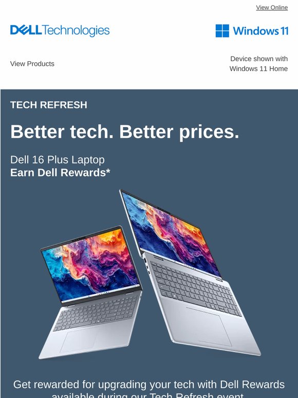 Tech Refresh event is happening now.