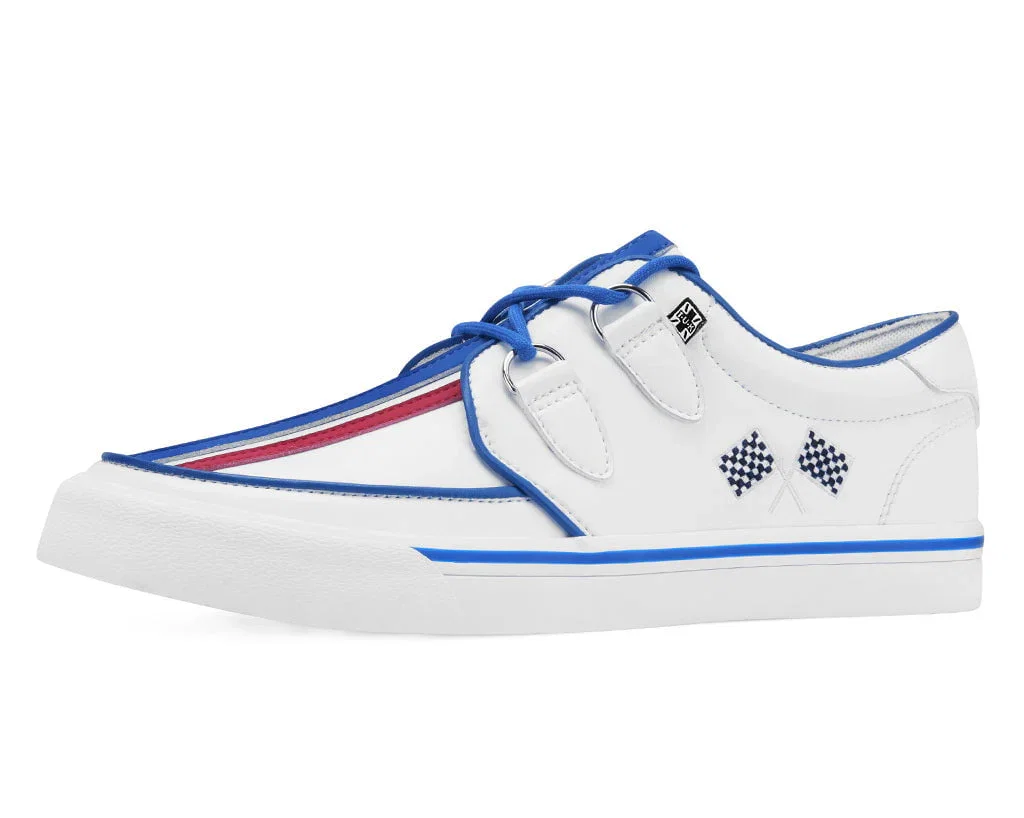Image of White TUKSkin Racing Creeper Sneaker