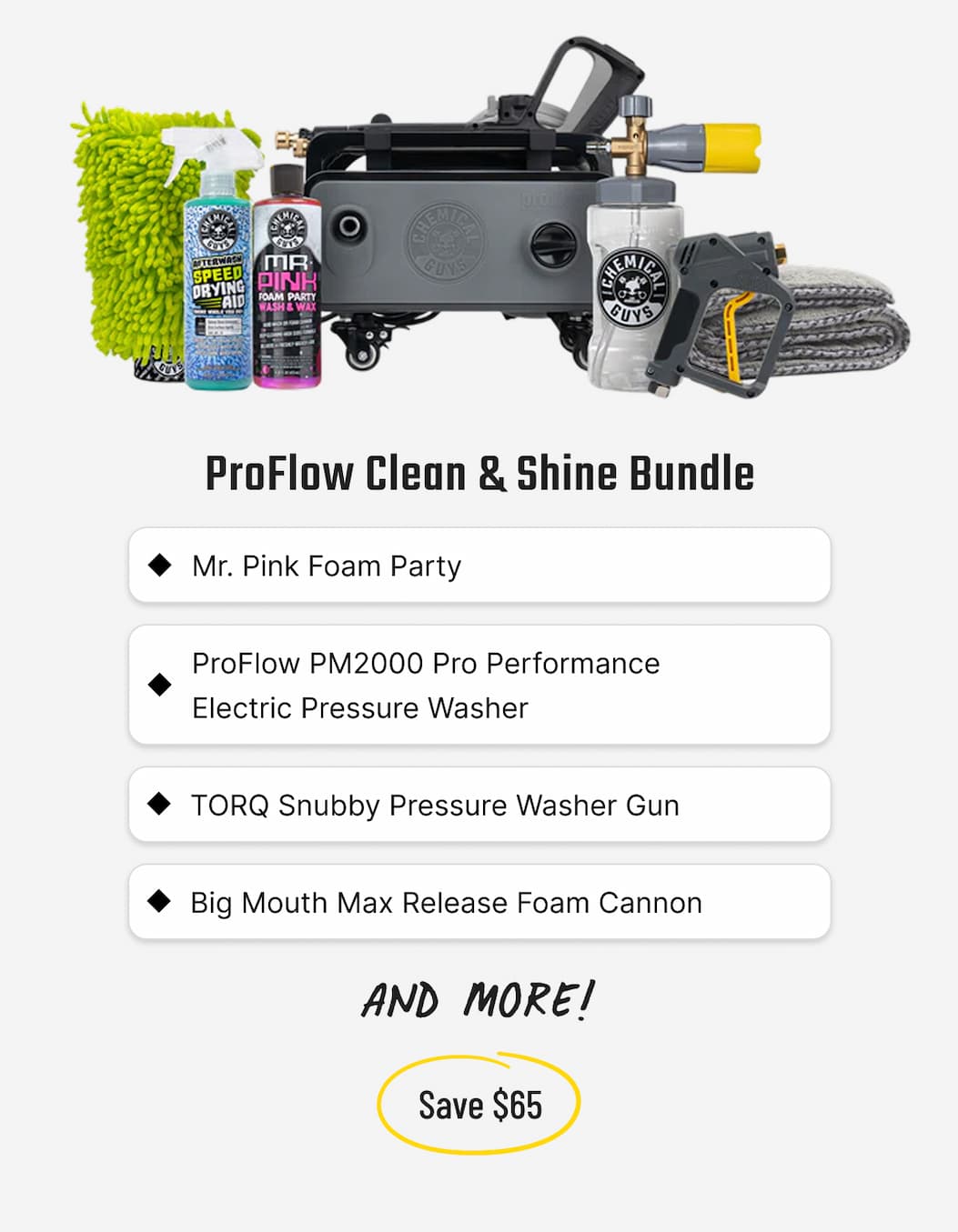 Pressure Wash and Dry Kit