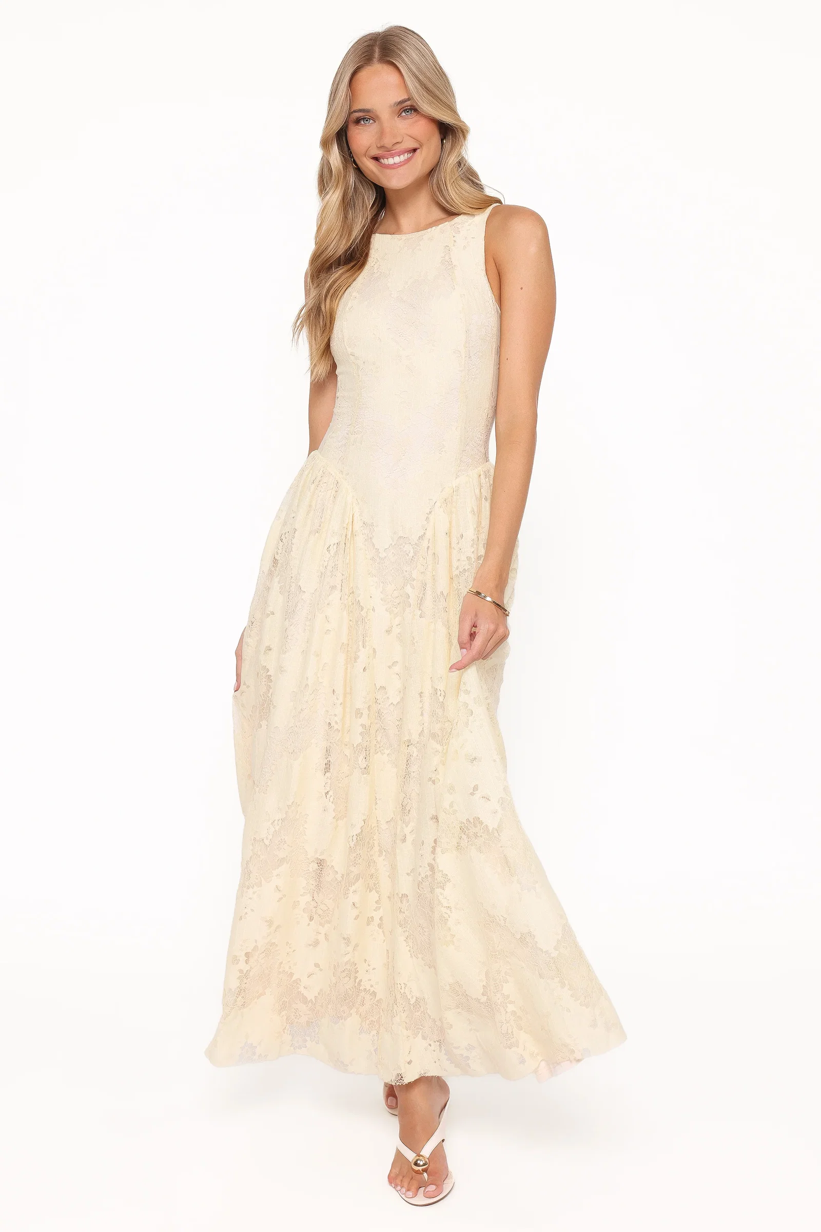 Image of Denny Maxi Dress - Butter Yellow