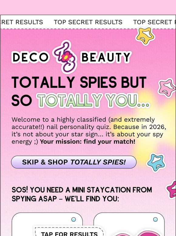 totally top secret!!! ⭐️