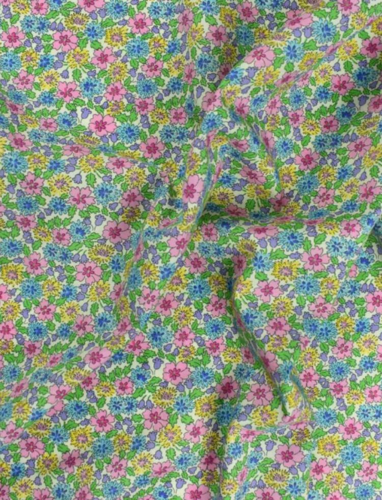 Storrs London Egyptian Cotton Lawn Fabric Pastels