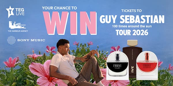 Purchase any 2 Guy Sebastian fragrances to enter