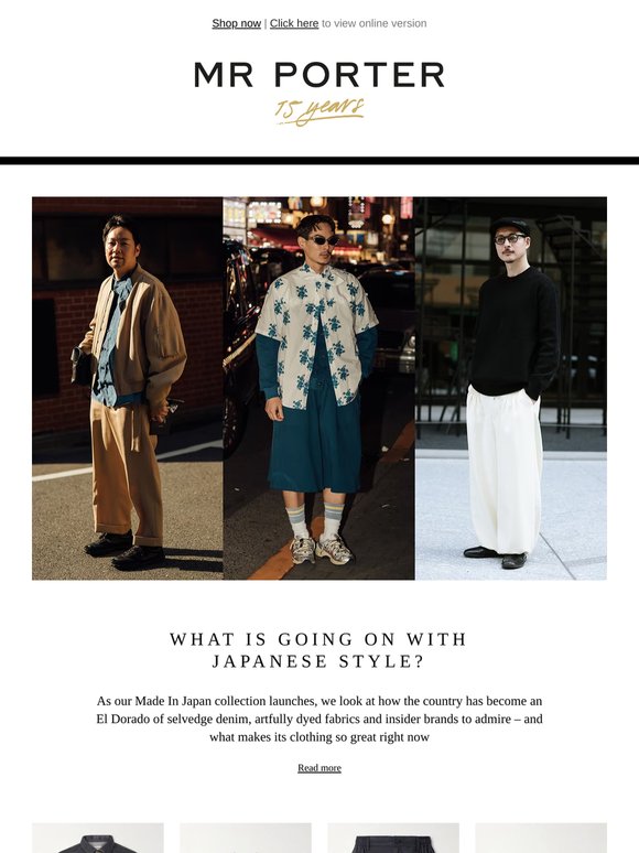 Why Japanese style is always ahead