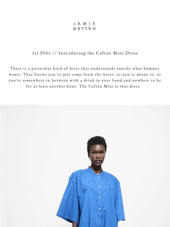 1st Dibs // Introducing the Caftan Mini Dress