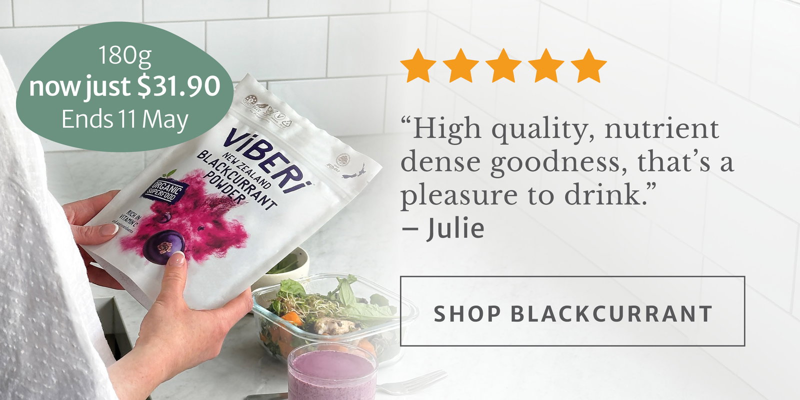 Shop Blackcurrant 180g now just $31.90
