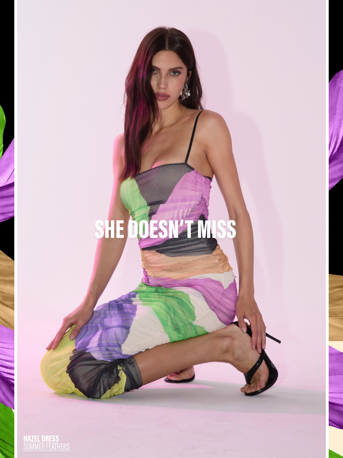 SHE DOESN'T MISS - HAZEL DRESS