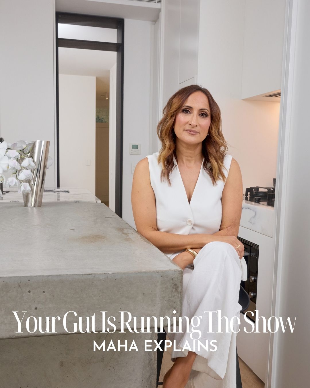Your gut is running the show