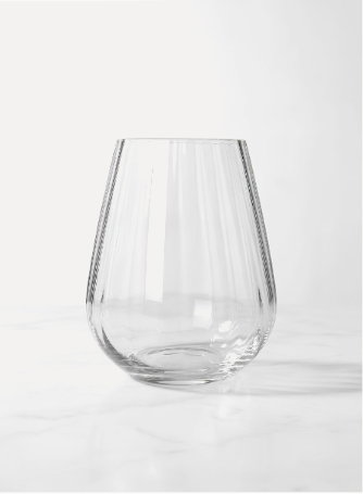 620ml Kensington Optic Crystal Highball Glasses - Pack of 6