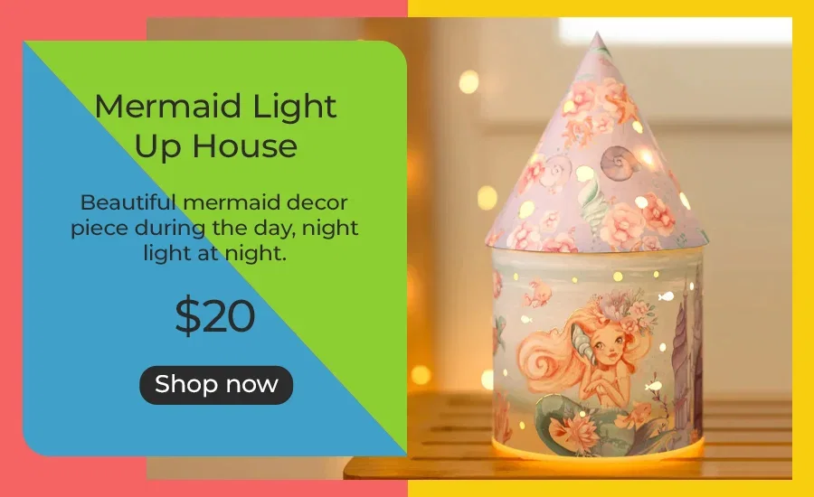 Mermaid Light Up House