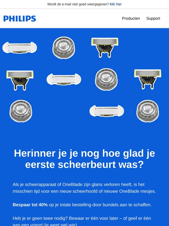 📞 Je scheerapparaat roept: Het mist de gladheid