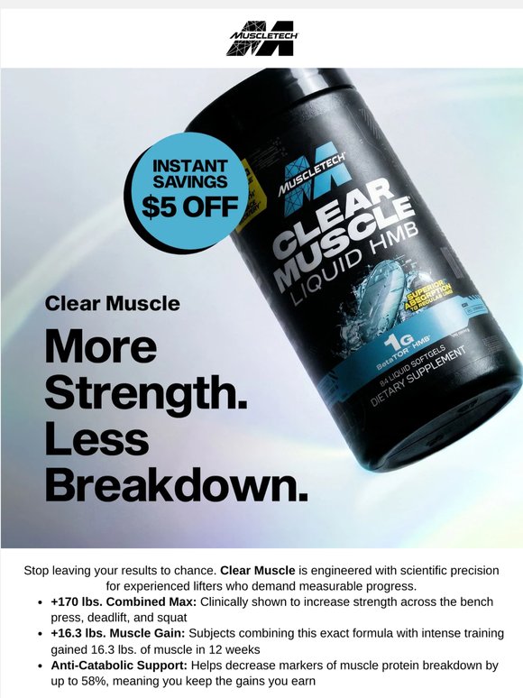 Unlock new strength.