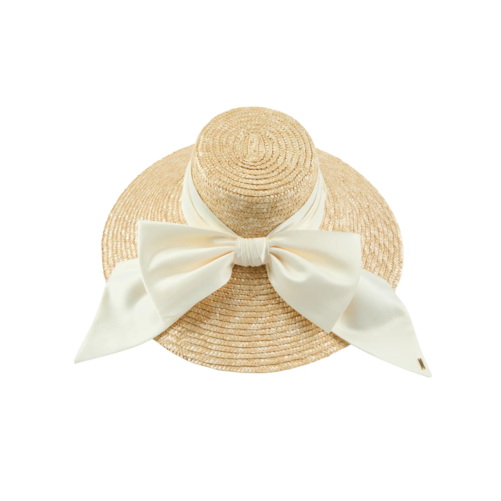 Image of Mirabel Straw Wide-Brim Sunhat