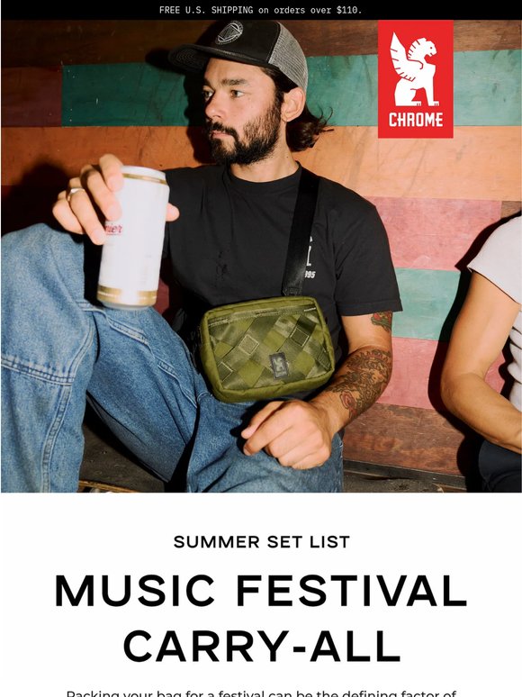 Music Festival Ready Bags and Slings