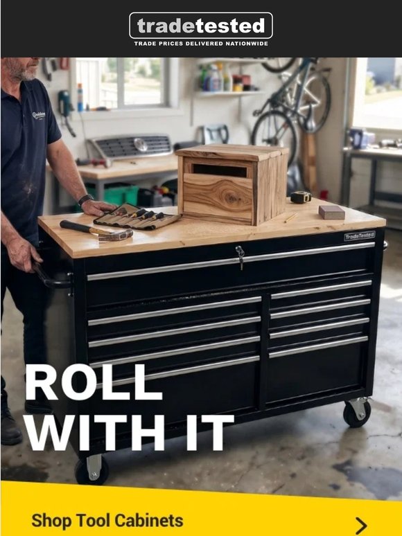 THE rolling toolbench is back 💥