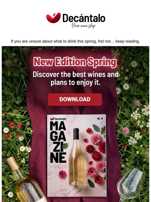<p>☀️ Recommended wines in our spring magazine.</p>