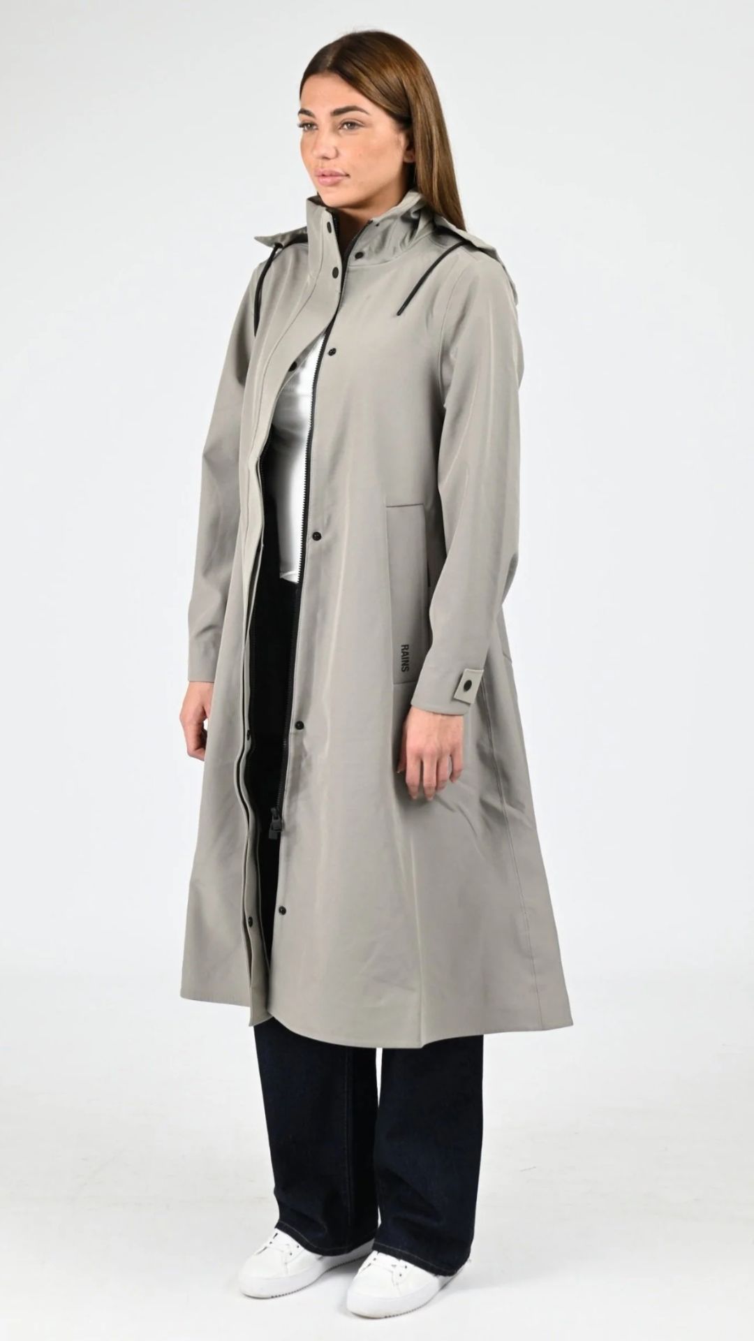 Parka longue vert