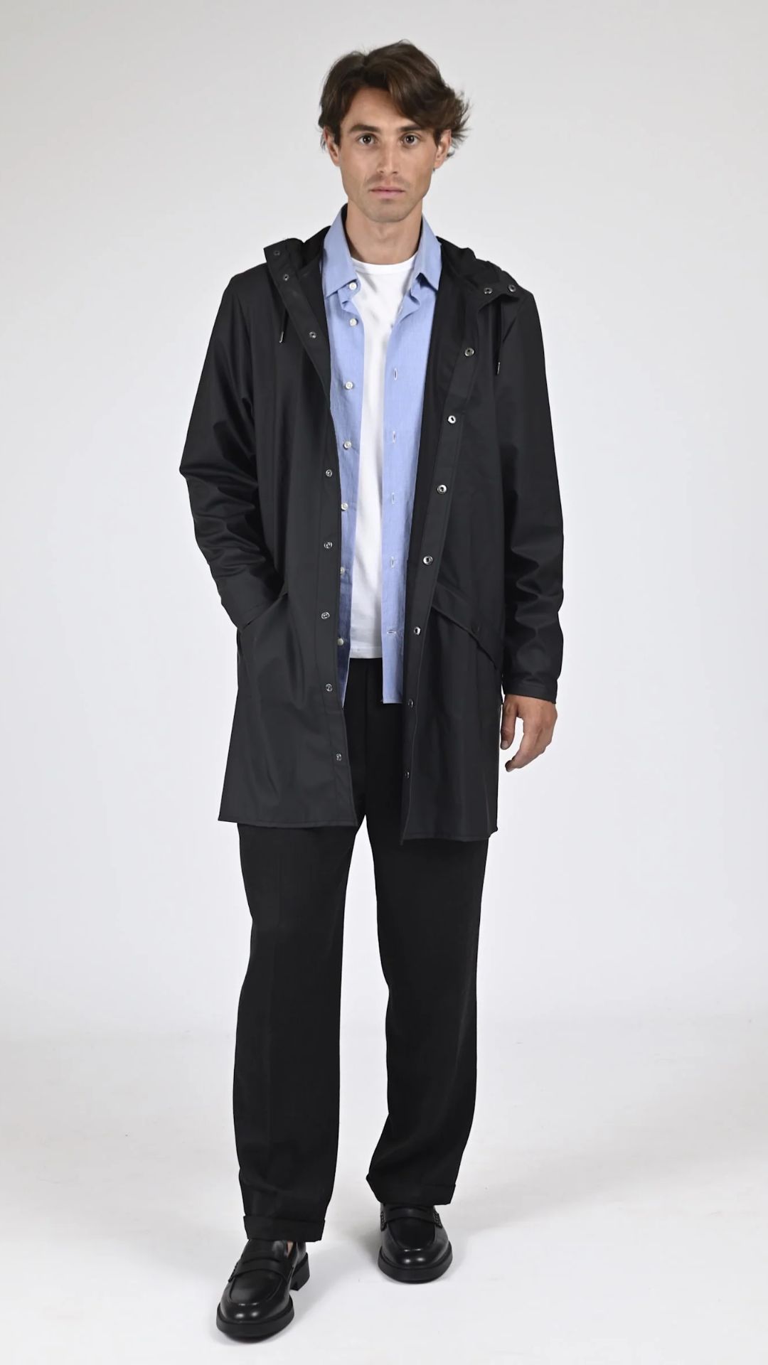 Imperméable Jacket 12020 mixte noir