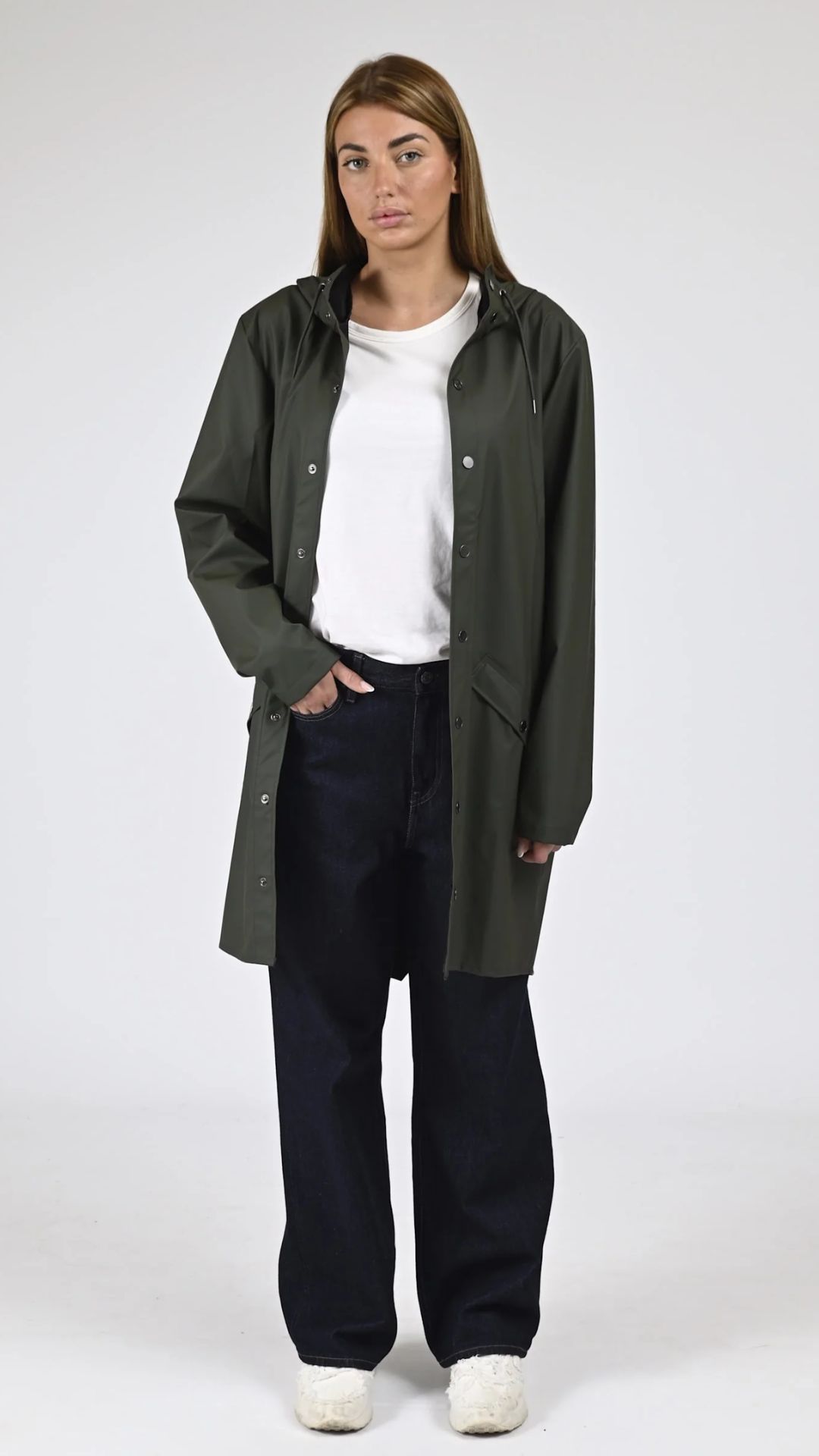 Imperméable Jacket 12020 mixte kaki