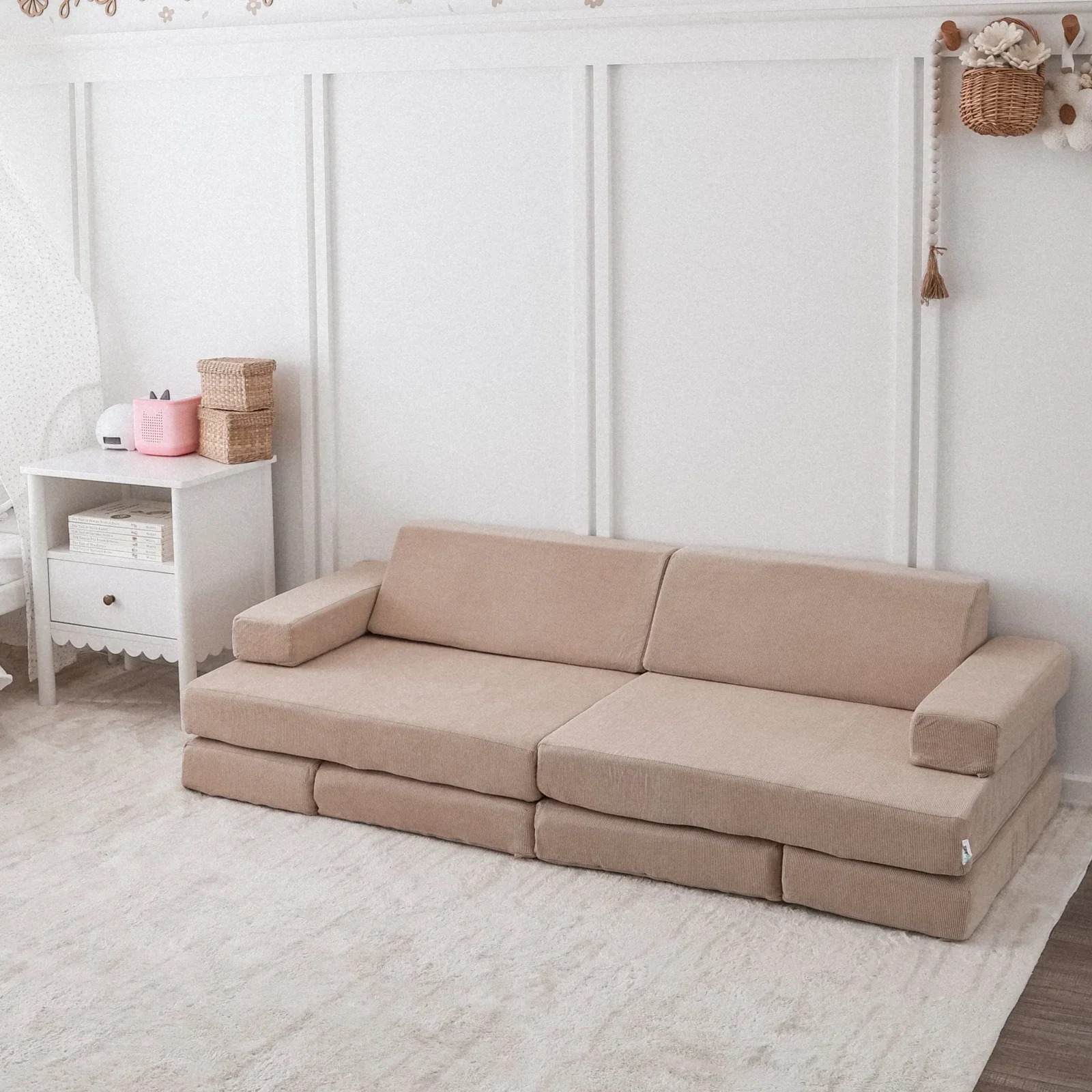 Image of Modular Kids Play Sofa - 12 Piece Set