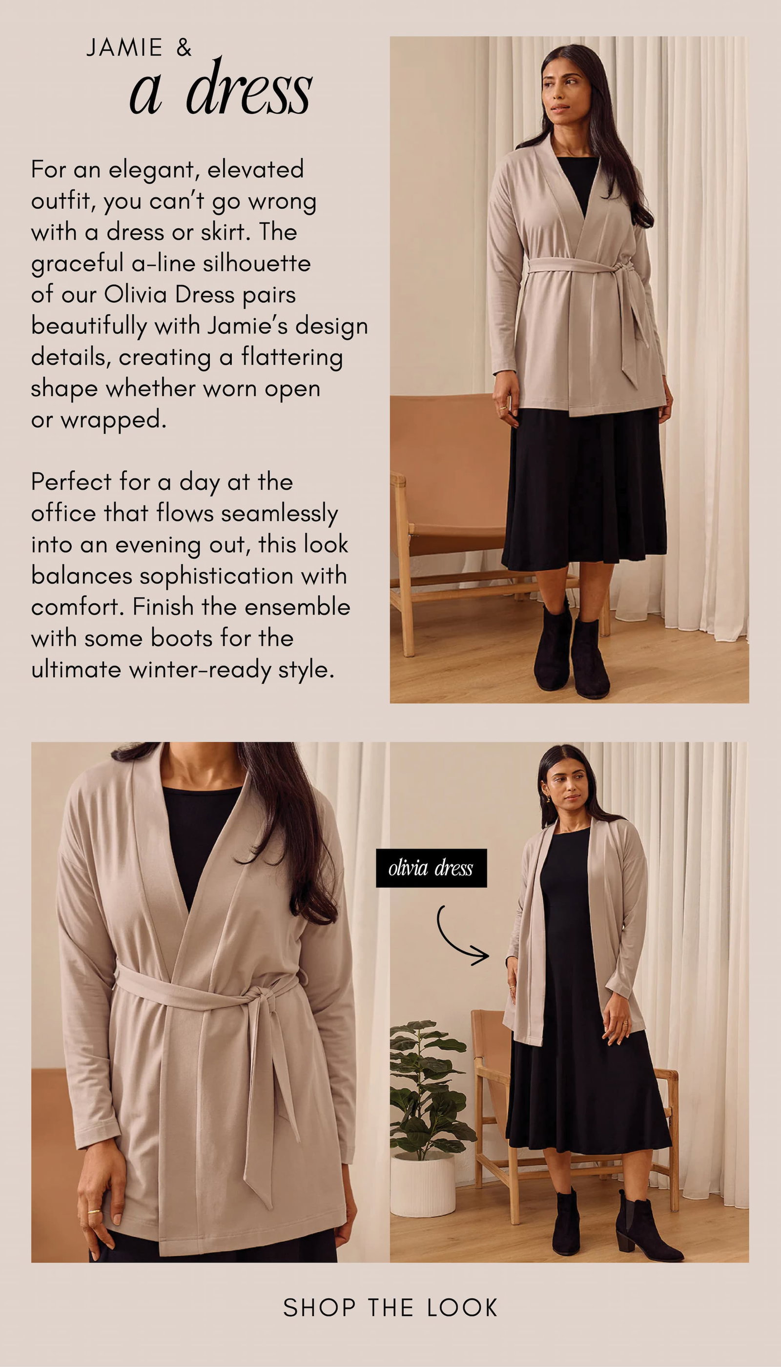Jamie & a dress - Shop the Look