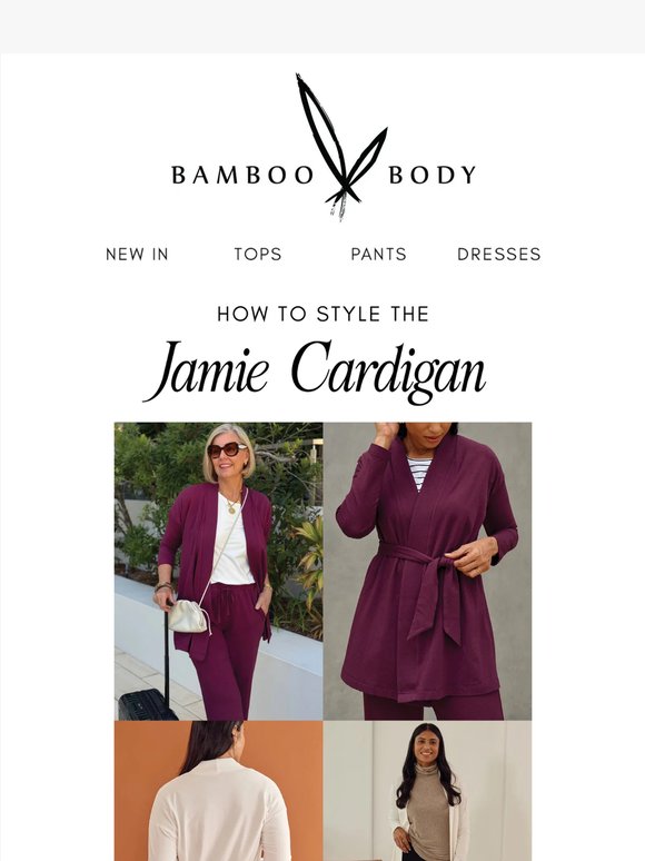 Styling the Jamie Cardigan