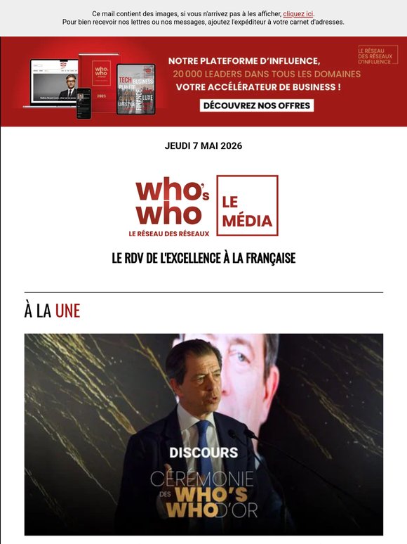 Aujourd'hui dans WHO'S WHO : Mathias Burghardt, Julien Faure, Étienne Balibar ...