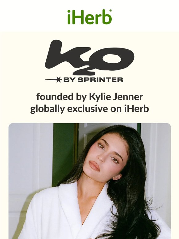 ✨ Kylie Jenner’s k2o has Arrived on iHerb — Enjoy 15% Off for a Limited Time