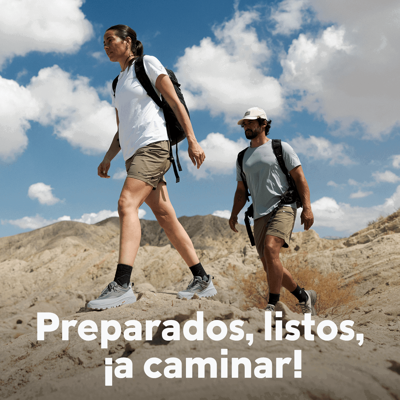 Preparados, listos, ¡a caminar!
